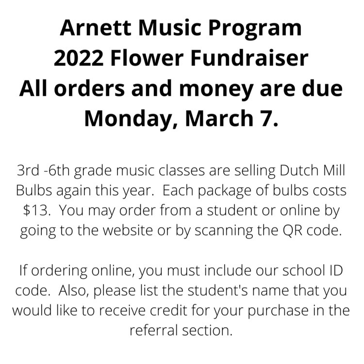 Music Flower Fundraiser