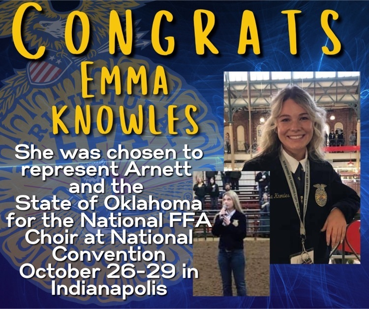Congrats Emma Knowles